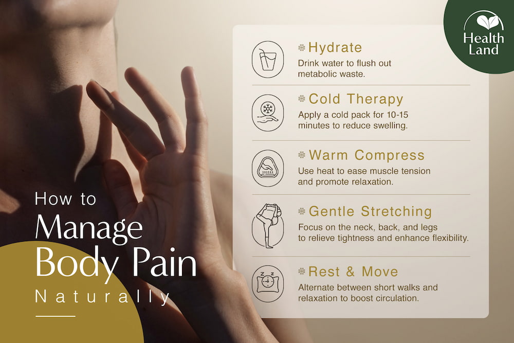Natural ways to manage body pain
