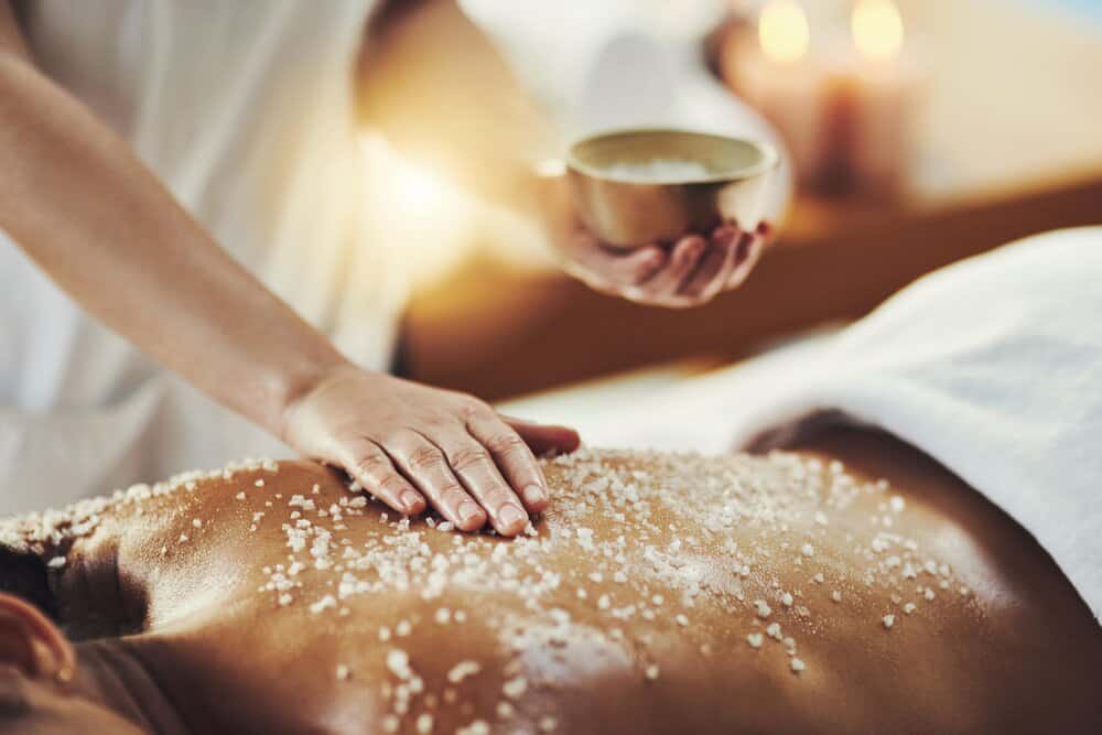 Professional body scrub spa treatments deliver results that home care simply can't match