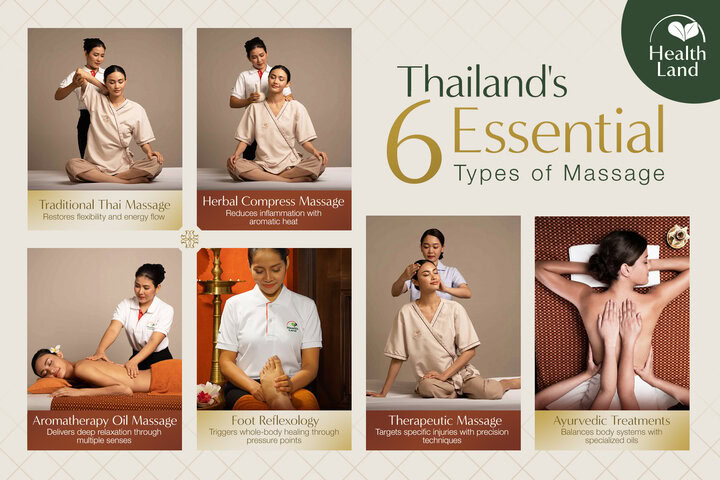 Thailand's 6 Essential Types of Massage at Health Land